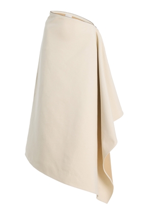 BEVZA Cotton Canvas Maxi Skirt - Moda Operandi
