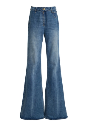 Ulla Johnson Zephyr High-Rise Denim Flared Jeans - Moda Operandi