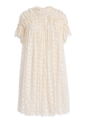 Ulla Johnson Layla Lace Cotton-Blend Mini Dress - Moda Operandi
