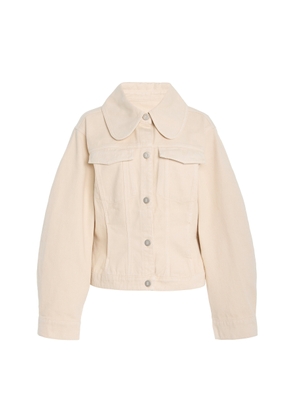 By Malene Birger Villies Organic Cottton Denim Jacket - Moda Operandi