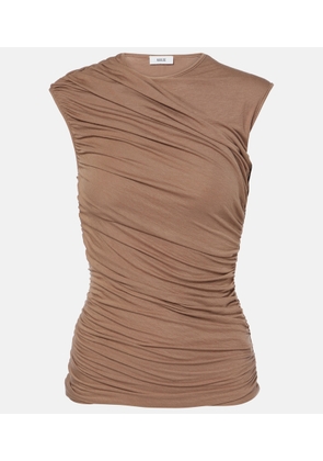 Agolde Ester ruched tank top