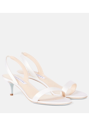 Aquazzura So Nude 50 satin sandals