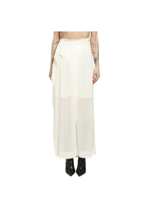 Cotton And Silk Trousers