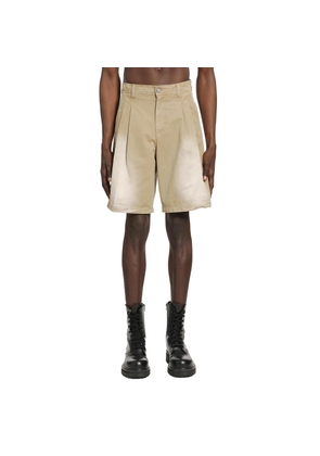 Unisex Pleated Chino Shorts