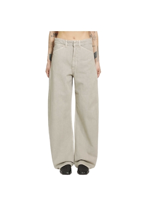 Curved  Twill Trousers