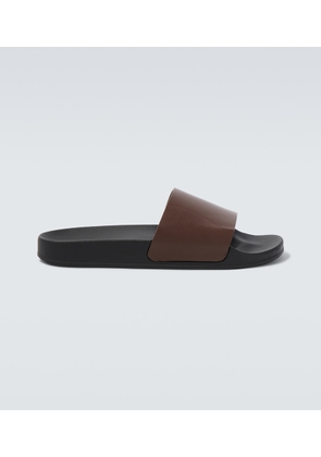 Frescobol Carioca Humberto leather slides