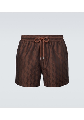 Frescobol Carioca Rio jacquard swim trunks