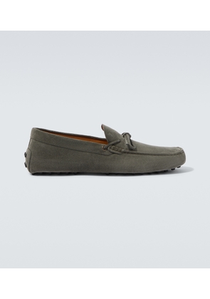 Tod's Gommino suede driving shoes