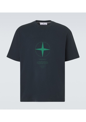 Stone Island Logo cotton jersey T-shirt