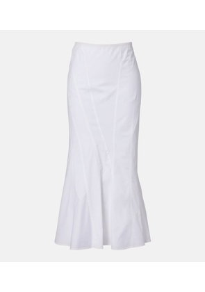 Fforme Ora cotton poplin midi skirt