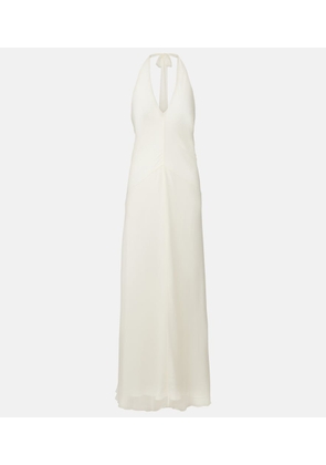 Staud Luma halterneck maxi dress