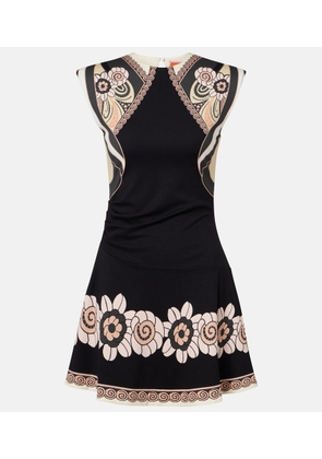 La DoubleJ Lela printed jersey minidress