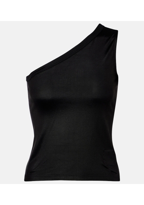 Rick Owens Ziggy one-shoulder jersey top