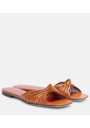 Valentino Garavani Annet leather slides