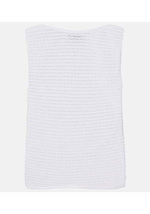 Vince Crochet cotton-blend top