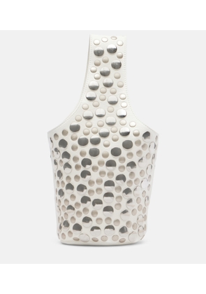 Khaite Livia Small studded leather bucket bag