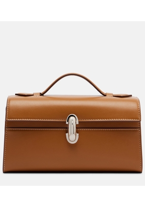 Savette Symmetry Pochette leather top-handle bag