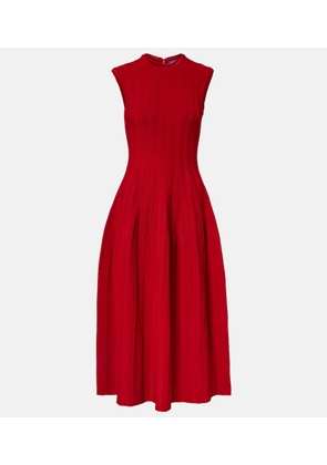 Ralph Lauren Collection Silk-blend midi dress