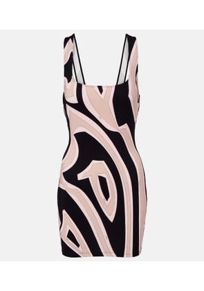 Pucci Labirinto jersey minidress