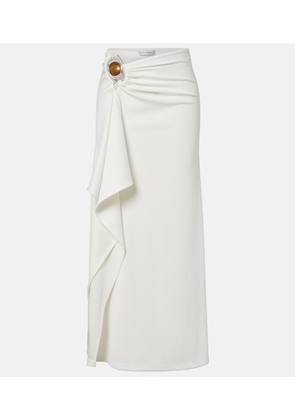 Christopher Esber Occhio embellished jersey maxi skirt