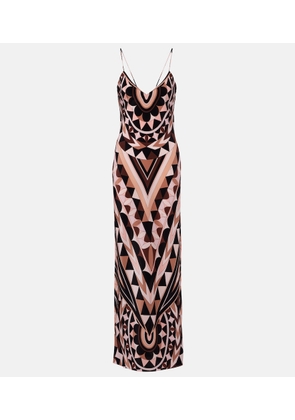 Pucci Manuba silk crepe de chine gown
