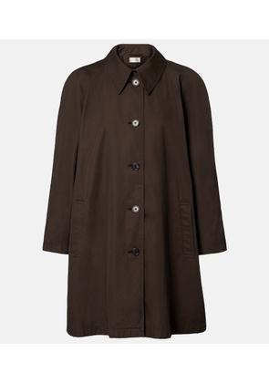 The Row Hawkins cotton and cashmere car coat