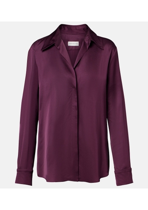 Dries Van Noten Celindra satin shirt
