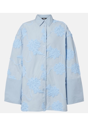 Rotate Embroidered cotton shirt
