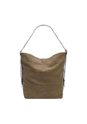 Belted tote bag