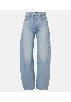 Agolde Luna faded barrel-leg jeans