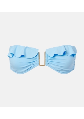 Melissa Odabash Maine ruffled bikini top