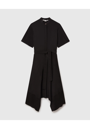 Stella McCartney - Silk Crêpe de Chine Shirt Dress, , Size: 36