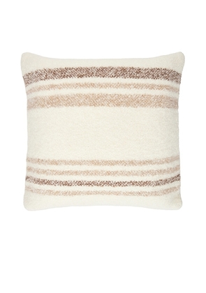 Jenni Kayne Sheridan 20 Square Pillow in Ivory - Ivory. Size all.