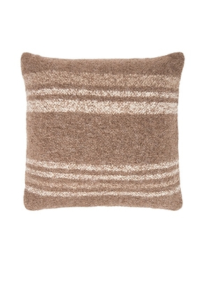 Jenni Kayne Sheridan 20 Square Pillow in Taupe - Taupe. Size all.