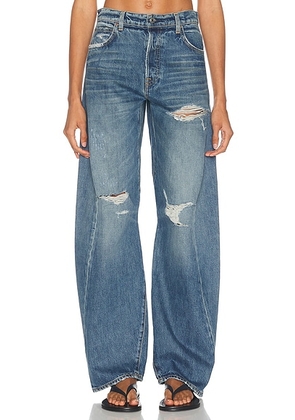 GRLFRND Noa Engineer in Elysian Park Dr With Rips - Denim-Medium. Size 23 (also in 27, 28).