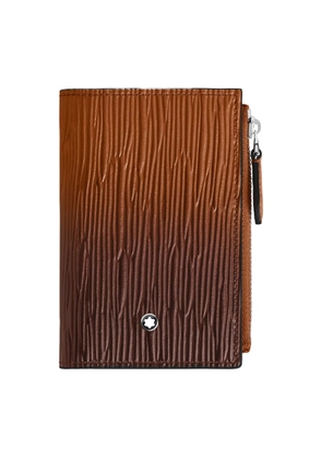 Montblanc Mini Vertical Wallet 6cc in Corteccia Sfumato Leather