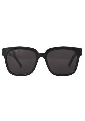 Saint Laurent Grey Square Ladies Sunglasses SL M40 001 54