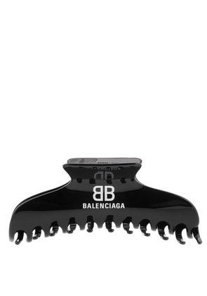 Balenciaga Logo Printed Holli Hair Grip