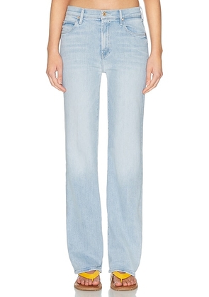 MOTHER The Kick It Jeans in Melt In Your Mouth - Blue. Size 23 (also in 24, 25, 26, 27, 28, 29, 30, 31, 32, 33, 34).