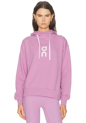 On Club Hoodie in Sakura - Pink. Size L (also in M, S).
