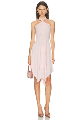 Norma Kamali Convertible Dress in Ballet Pink - Pink. Size L (also in M, S, XL, XS).