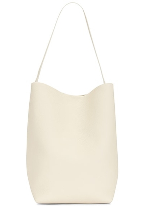 The Row Large N/S Tote Hook Bag in Ivory ANS - Ivory. Size all.