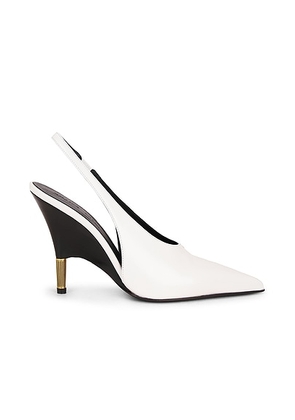 KHAITE Bella 100 Pump in Chalk - White. Size 36 (also in 36.5, 37, 37.5, 38, 38.5, 39, 39.5, 41).