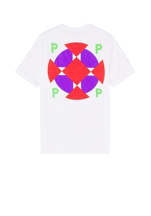 Pop Trading Company x Martens T-Shirt in White - White. Size L (also in ).