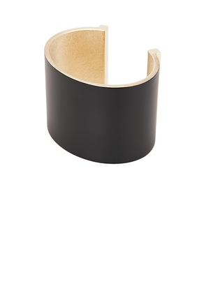 TOM FORD Brass Cuff in Black - Black,Metallic Bronze. Size S/M (also in ).