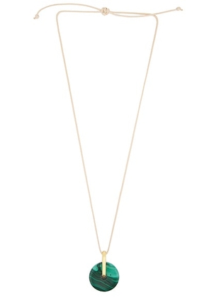 Timeless Pearly Pendant Necklace in Multi - Turquoise. Size all.