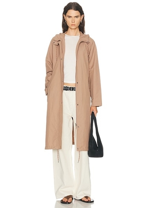 Varley Isa Lightweight Jacket in Brownie - Brown. Size L (also in M, S, XS).