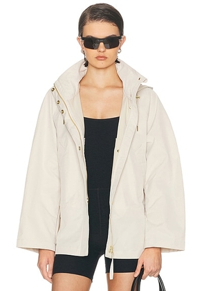 Varley Jeanie Jacket in Oat Milk - Cream. Size L (also in M, S).