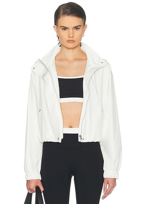 YEAR OF OURS Court Jacket in White - White. Size L (also in XS).