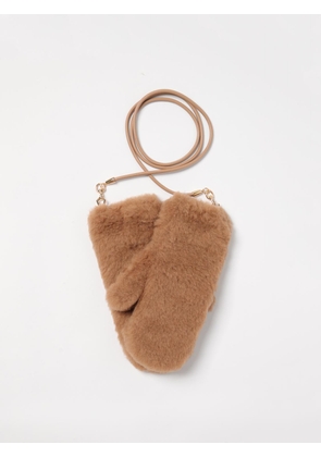 Gloves MAX MARA Woman color Camel